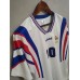 France 1996 EuroCup Away White Soccer Jersey